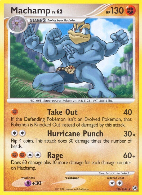 Image for Machamp (20/100) (Stormfront) (SF) - Pokemon