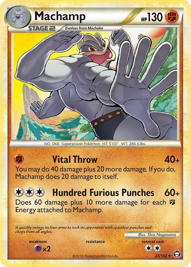Image for Machamp (26/102) (Triumphant) (TM) - Pokemon