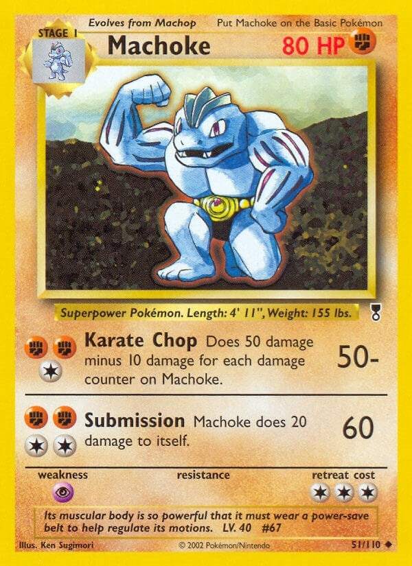 Image for Machoke (051/110) (Legendary Collection) (LC) - Pokemon