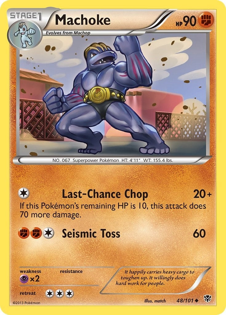 Image for Machoke (48/101) (Plasma Blast) (PLB) - Pokemon