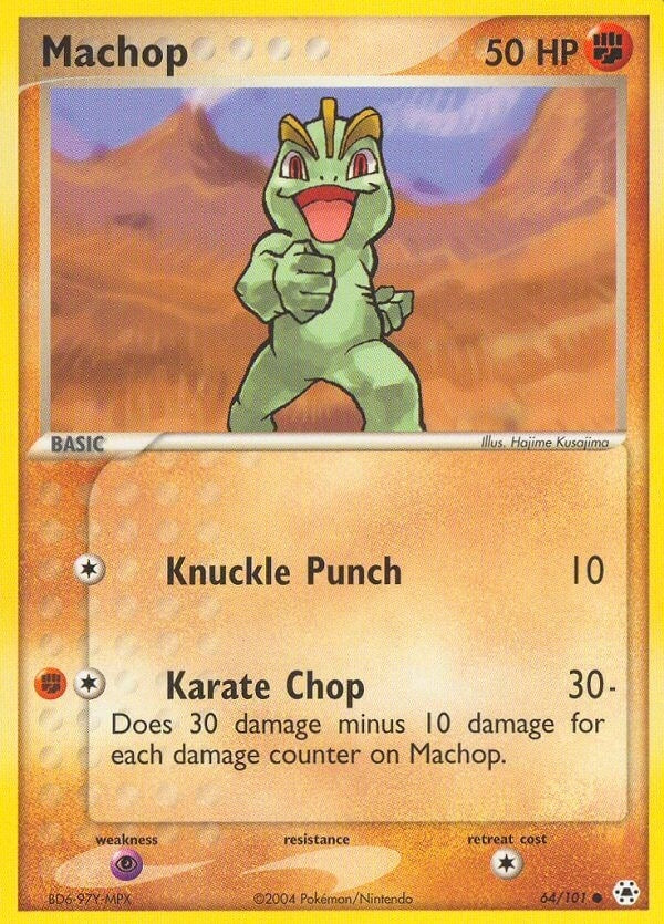 Image for Machop (64/101) (EX Hidden Legends) (HL) - Pokemon