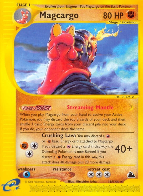 Image for Magcargo (18) (018/144) (Skyridge) (SK) - Pokemon