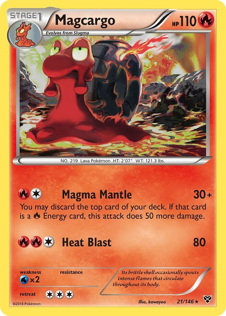 Image for Magcargo (21/146) (XY Base Set) (XY) - Pokemon