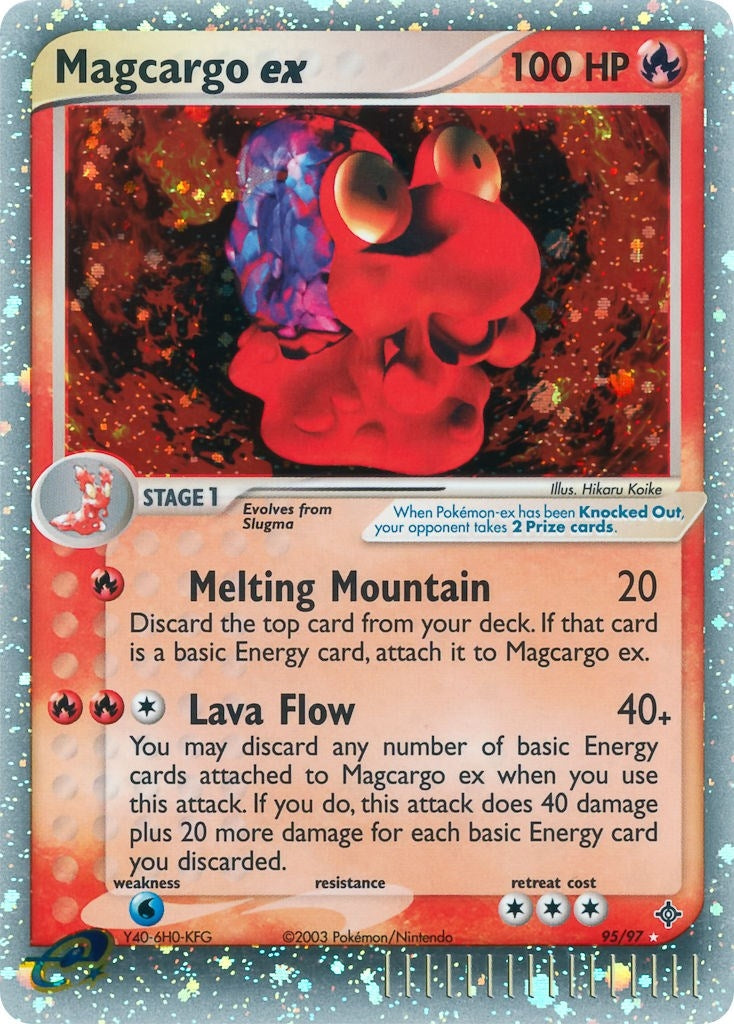 Image for Magcargo ex (95/97) (EX Dragon) (DR) - Pokemon