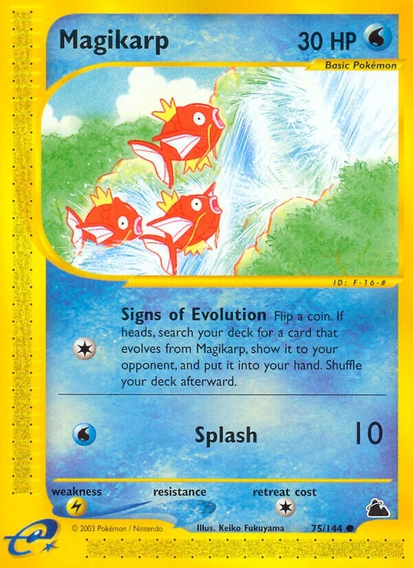 Image for Magikarp (075/144) (Skyridge) (SK) - Pokemon