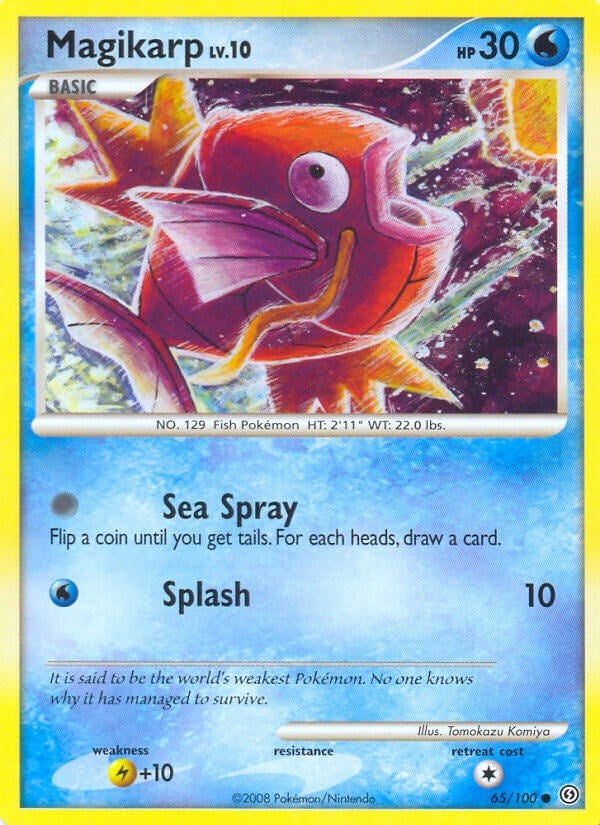 Image for Magikarp (65/100) (Stormfront) (SF) - Pokemon