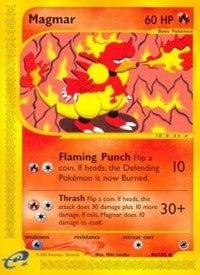 Image for Magmar (086/165) (Expedition) (EX) - Pokemon