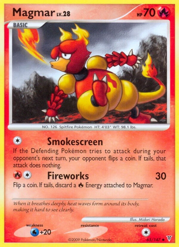 Image for Magmar (65) (Supreme Victors) (SV) - Pokemon