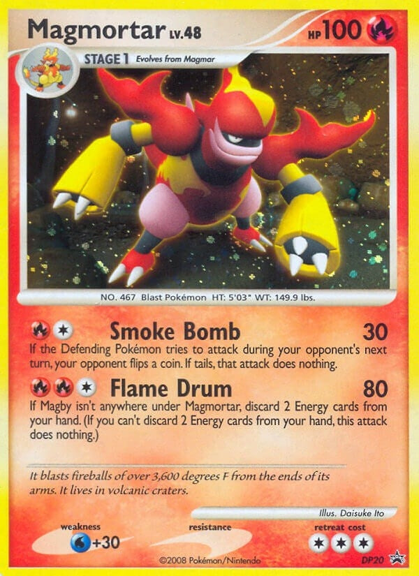 Image for Magmortar - DP20 (DP20) (Diamond and Pearl Promos) (PR) - Pokemon