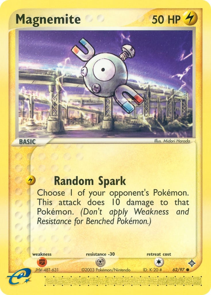 Image for Magnemite (62/97) (EX Dragon) (DR) - Pokemon