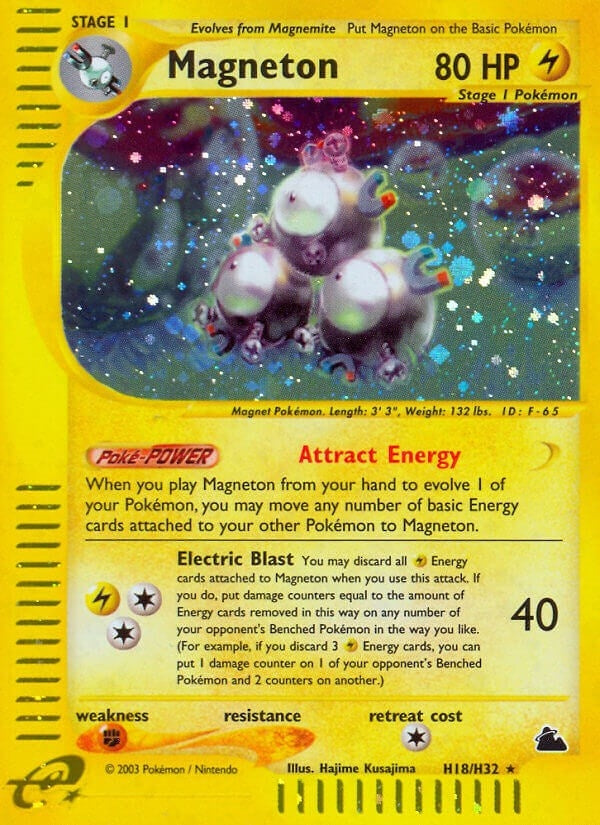 Image for Magneton (H18) (H18/H32) (Skyridge) (SK) - Pokemon