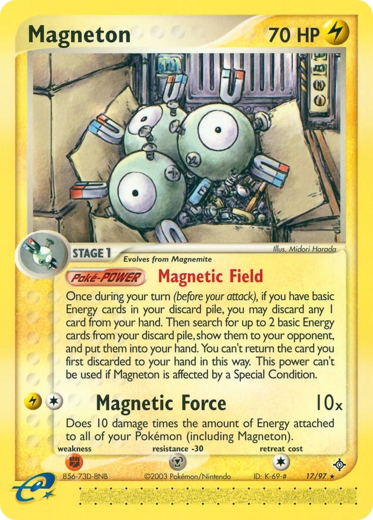 Image for Magneton (17/97) (EX Dragon) (DR) - Pokemon