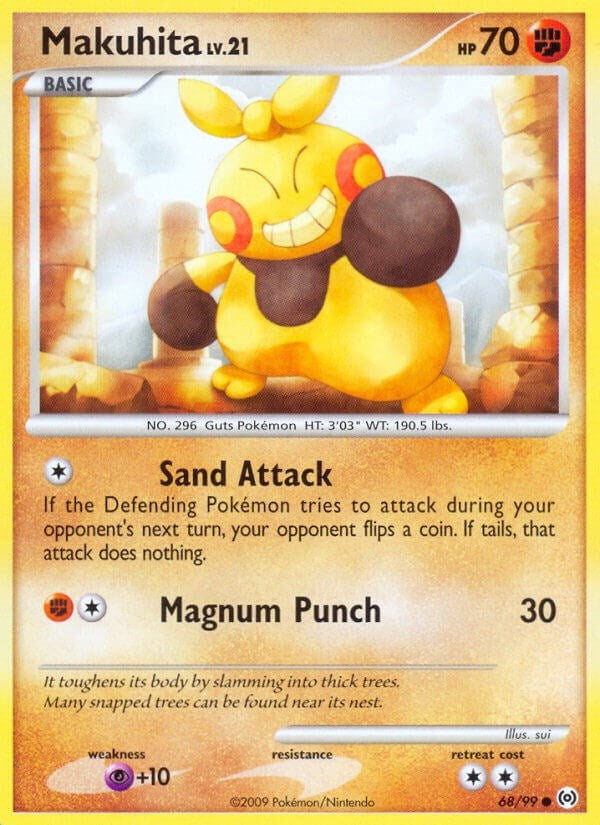 Image for Makuhita (68/99) (Arceus) (AR) - Pokemon