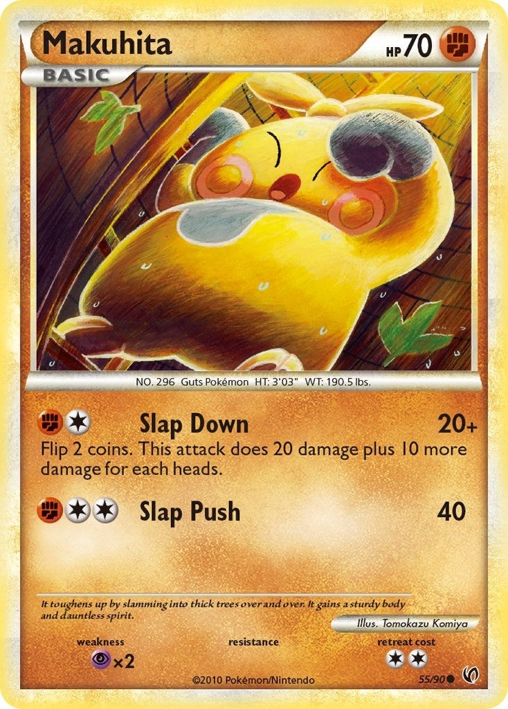 Image for Makuhita (55/90) (Undaunted) (UD) - Pokemon