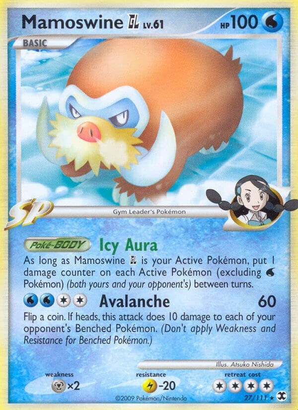 Image for Mamoswine GL (27/111) (Rising Rivals) (RR) - Pokemon