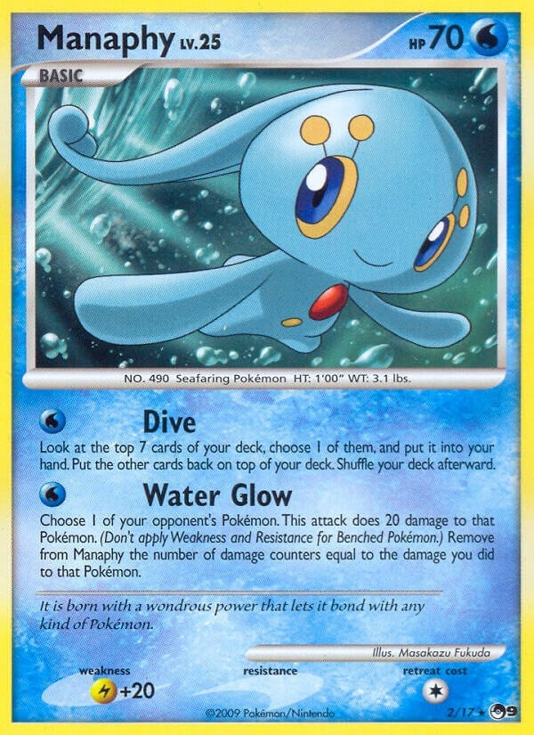 Image for Manaphy (002/017) (POP Series 9) (POP) - Pokemon