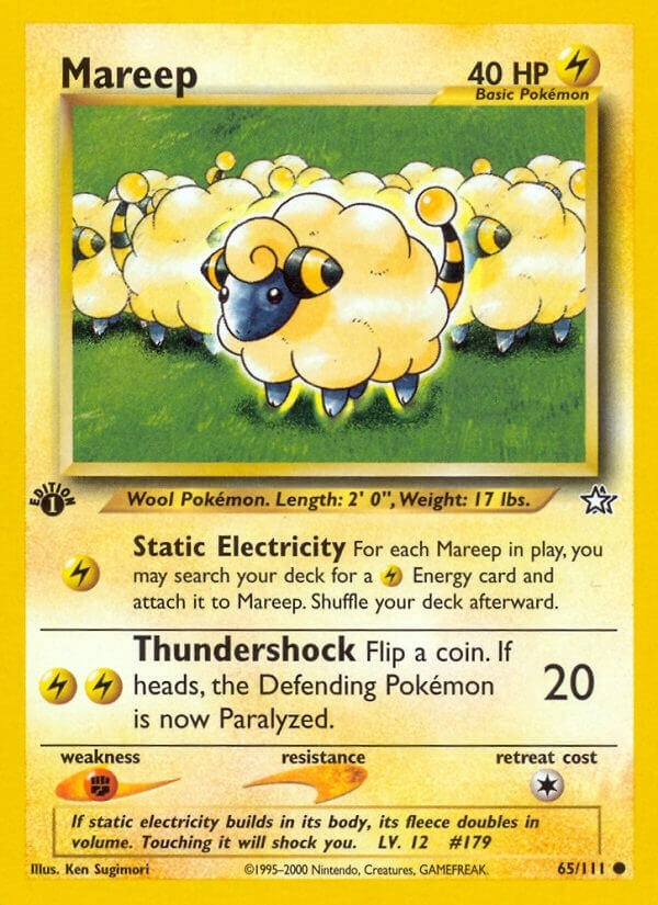 Image for Mareep (065/111) (Neo Genesis) (N1) - Pokemon