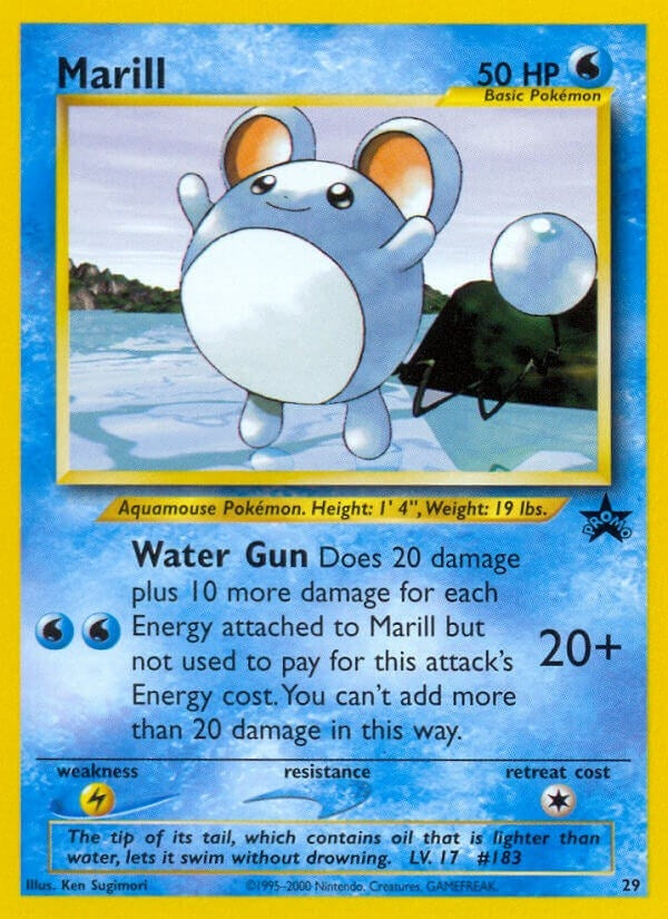 Image for Marill (29/53) (WoTC Promo) (PR) - Pokemon