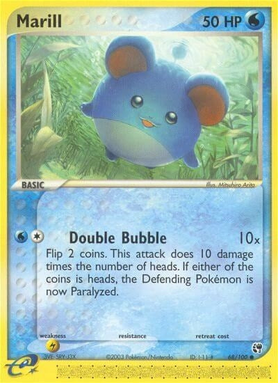 Image for Marill (68/100) (EX Sandstorm) (SS) - Pokemon
