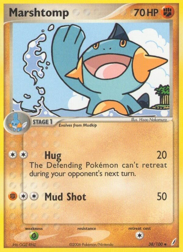 Image for Marshtomp (38/100) (EX Crystal Guardians) (CG) - Pokemon