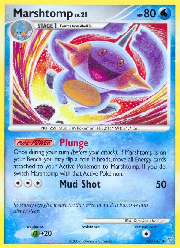 Image for Marshtomp (67) (Supreme Victors) (SV) - Pokemon