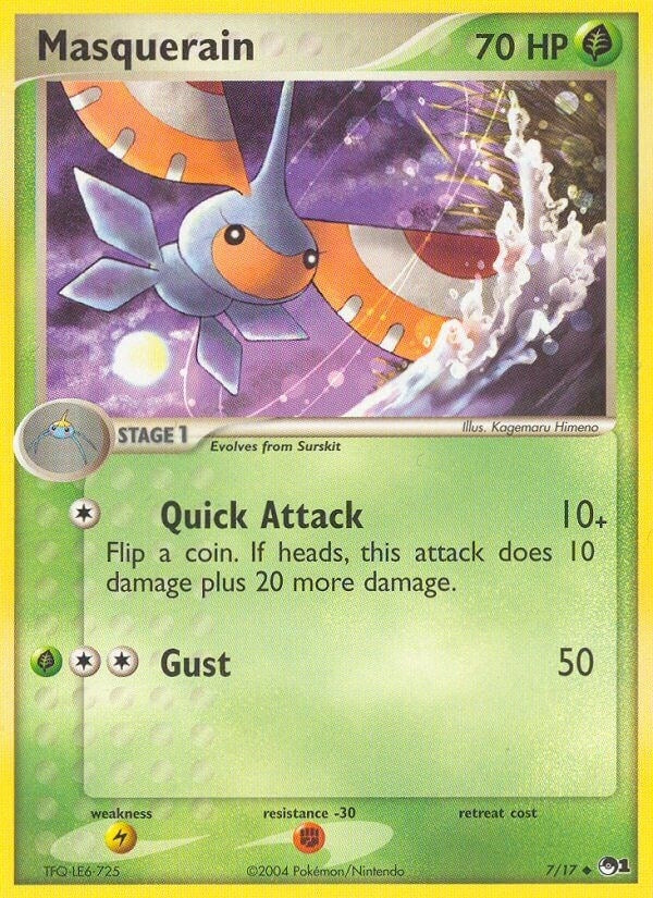 Image for Masquerain (007/017) (POP Series 1) (POP) - Pokemon