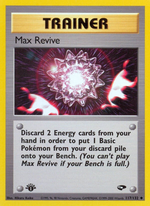 Image for Max Revive (117/132) (Gym Challenge) (G2) - Pokemon