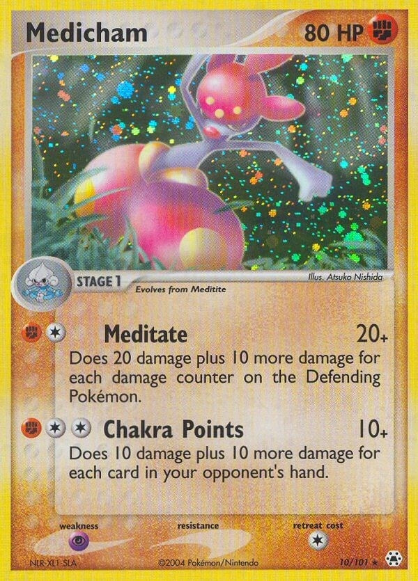 Image for Medicham (10/101) (EX Hidden Legends) (HL) - Pokemon
