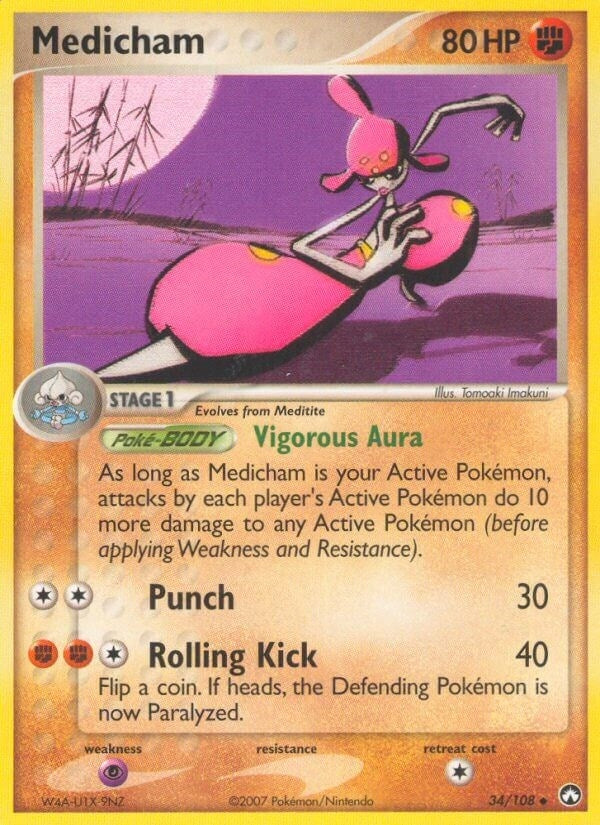 Image for Medicham (34/108) (EX Power Keepers) (PK) - Pokemon