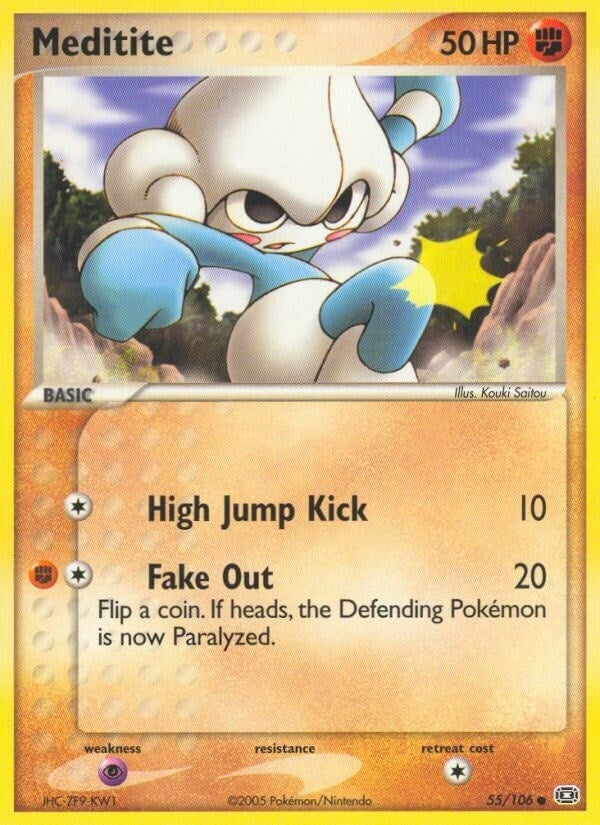 Image for Meditite (55/106) (EX Emerald) (EM) - Pokemon