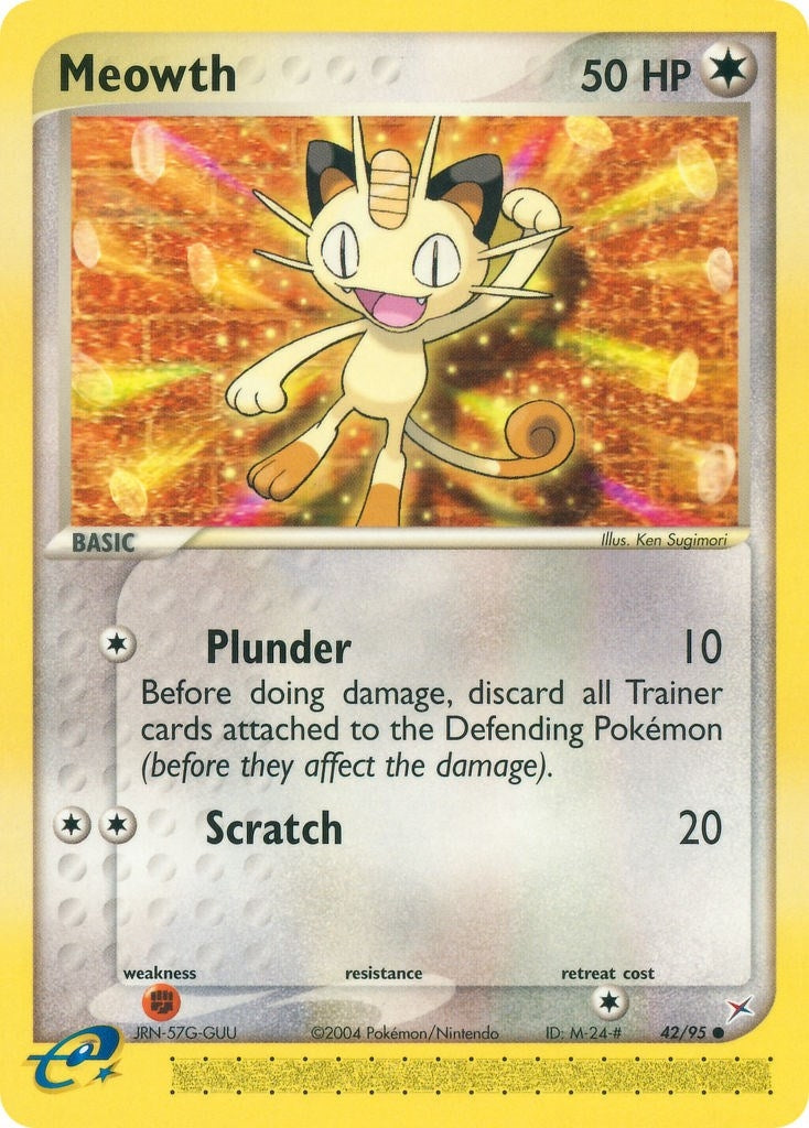 Image for Meowth (42/95) (EX Team Magma vs Team Aqua) (MA) - Pokemon