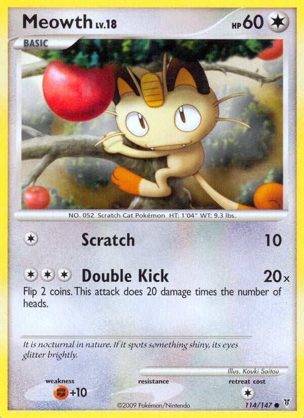 Image for Meowth (114) (Supreme Victors) (SV) - Pokemon