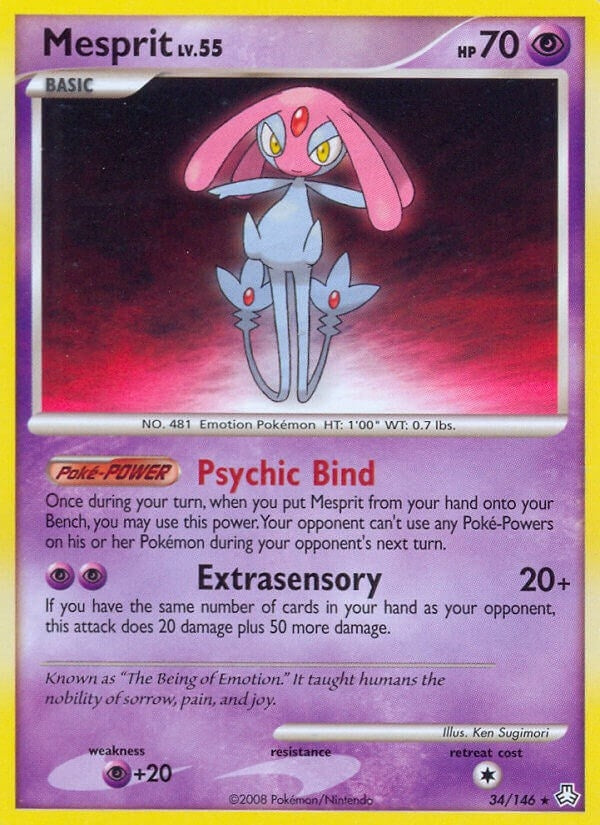 Image for Mesprit (34/146) (Legends Awakened) (LA) - Pokemon