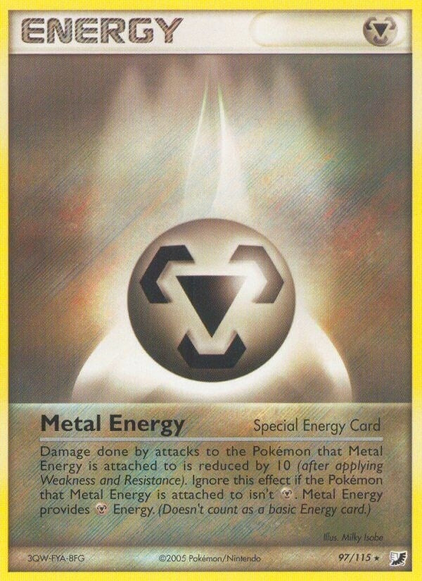 Image for Metal Energy (Special) (97/115) (EX Unseen Forces) (UF) - Pokemon