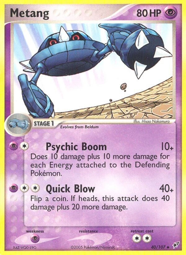 Image for Metang (40/107) (EX Deoxys) (DX) - Pokemon