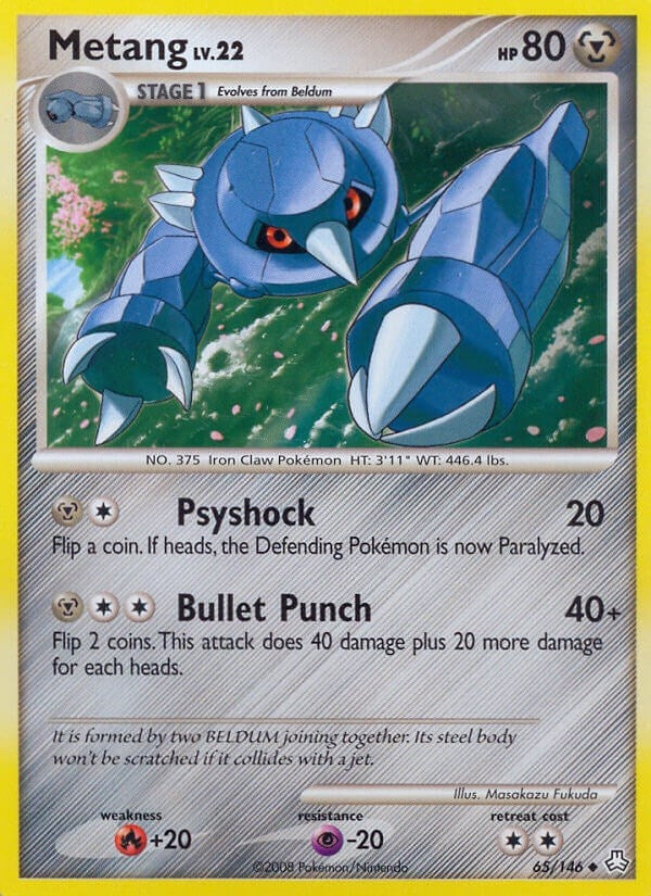 Image for Metang (65) (65/146) (Legends Awakened) (LA) - Pokemon
