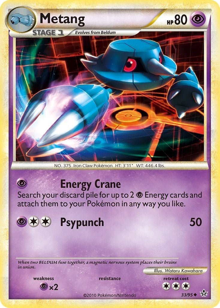 Image for Metang (33/95) (Unleashed) (UL) - Pokemon