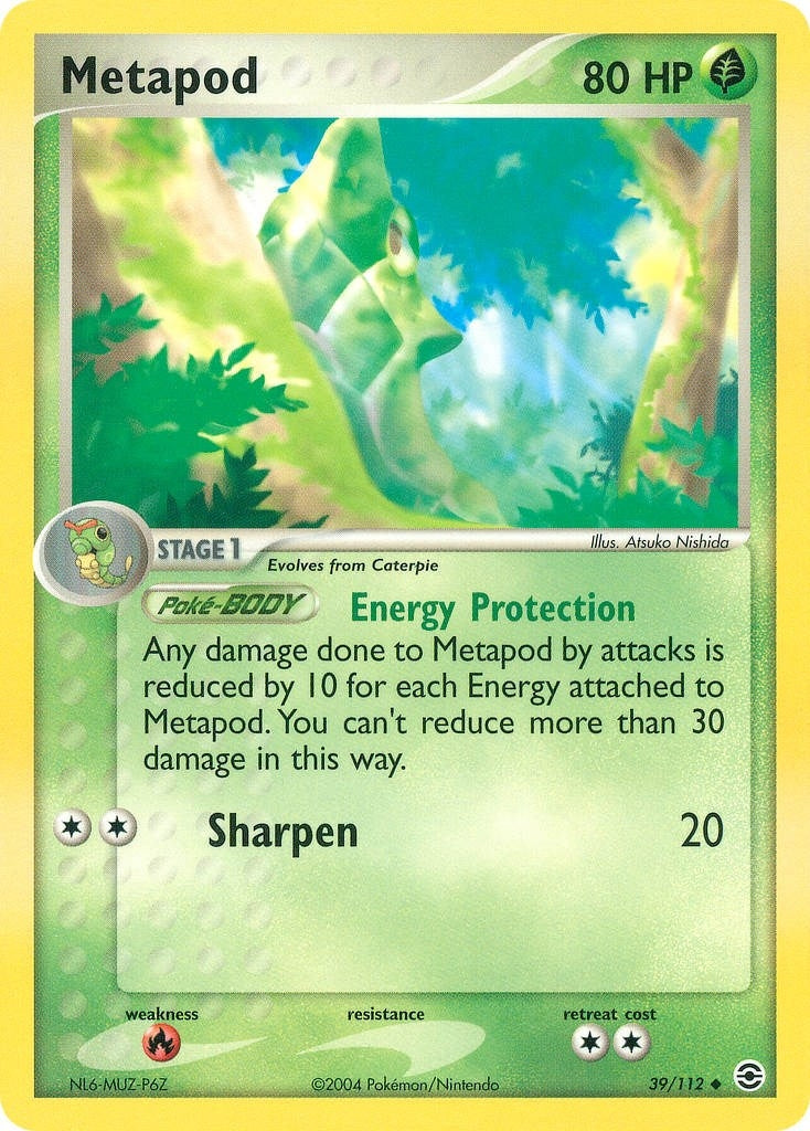 Image for Metapod (39/112) (EX FireRed & LeafGreen) (RG) - Pokemon