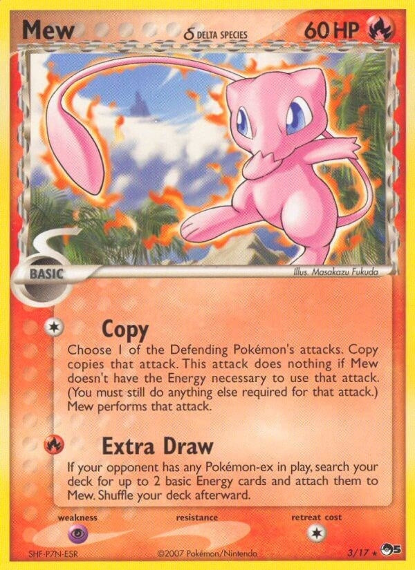 Image for Mew (Delta Species) (003/017) (POP Series 5) (POP) - Pokemon