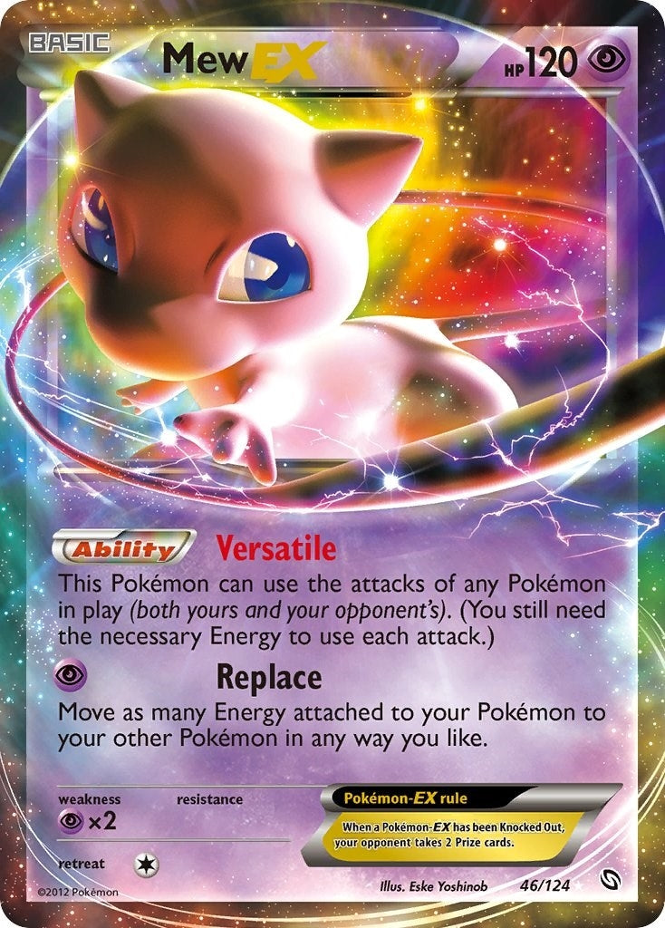 Image for Mew EX (46/124) (Dragons Exalted) (DRX) - Pokemon