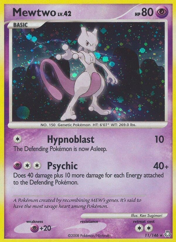 Image for Mewtwo (11/146) (Legends Awakened) (LA) - Pokemon