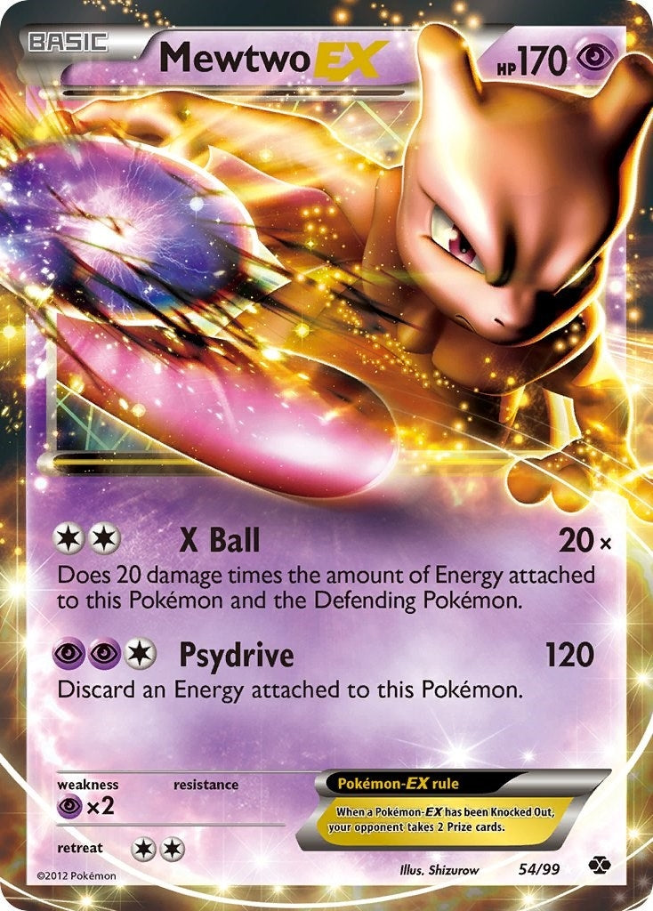 Image for Mewtwo EX (54/99) (Next Destinies) (NXD) - Pokemon