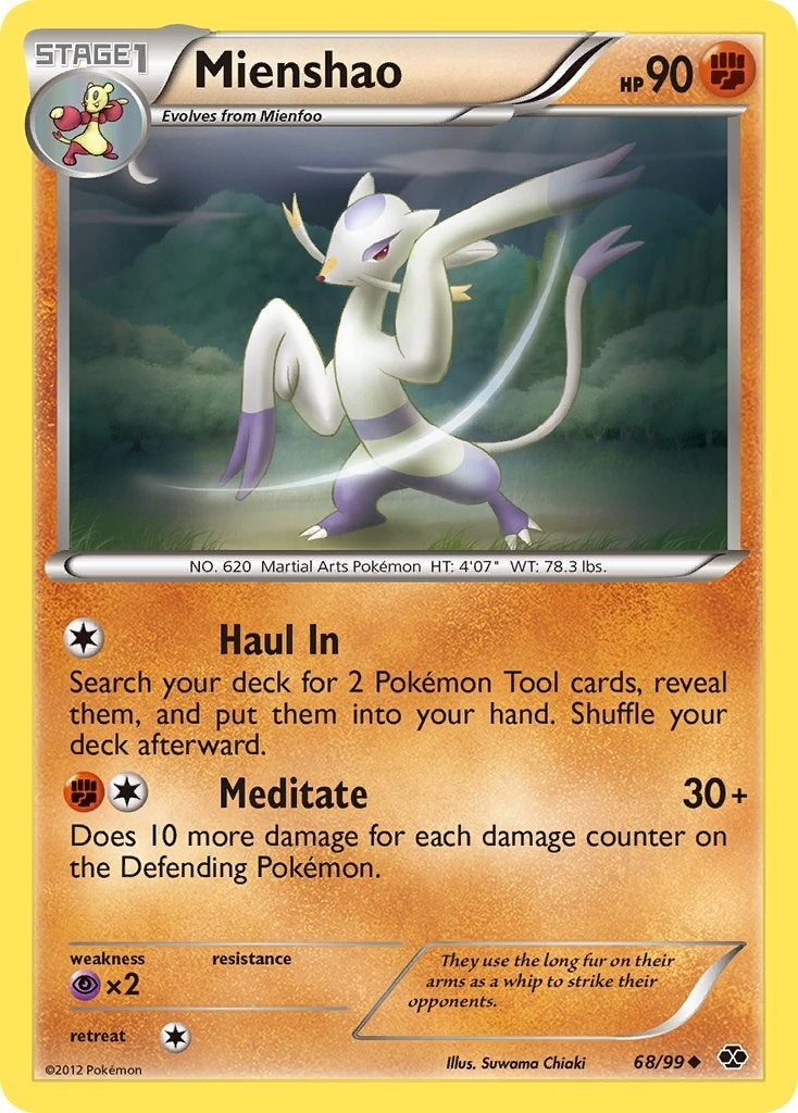 Image for Mienshao (68/99) (Next Destinies) (NXD) - Pokemon