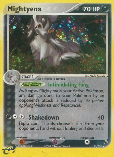 Image for Mightyena (10/109) (EX Ruby and Sapphire) (RS) - Pokemon