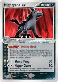 Image for Mightyena ex (101/110) (EX Holon Phantoms) (HP) - Pokemon