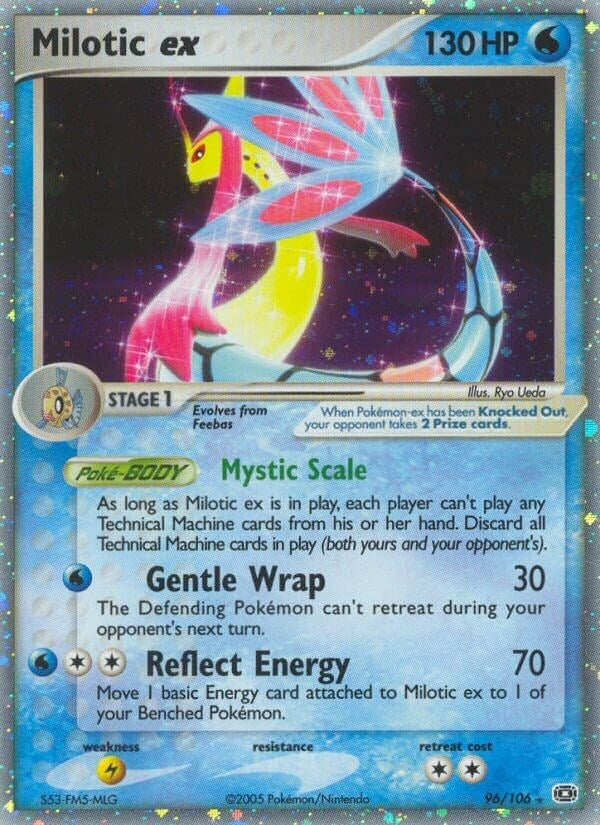 Image for Milotic ex (96/106) (EX Emerald) (EM) - Pokemon