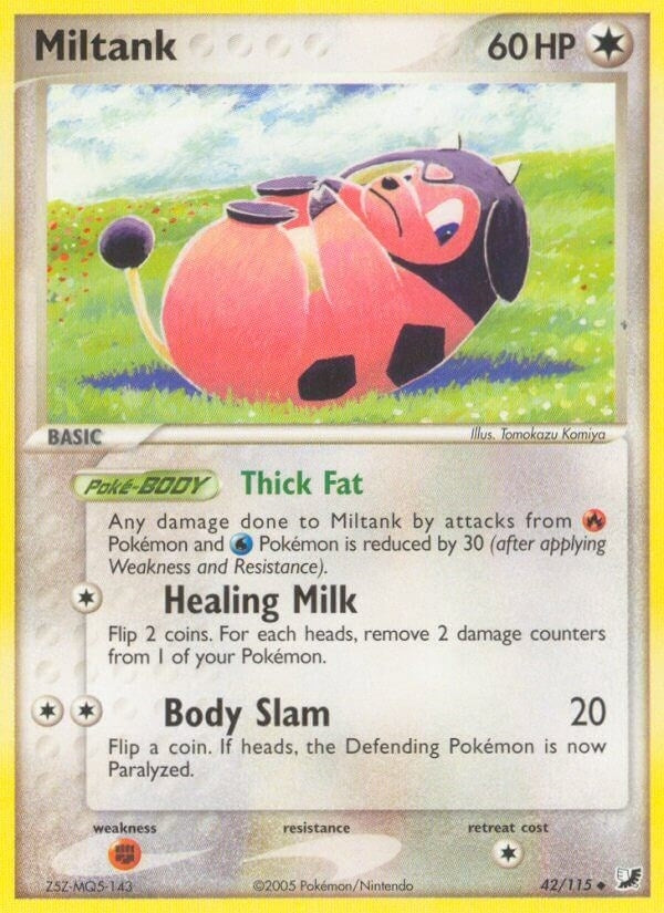 Image for Miltank (42/115) (EX Unseen Forces) (UF) - Pokemon
