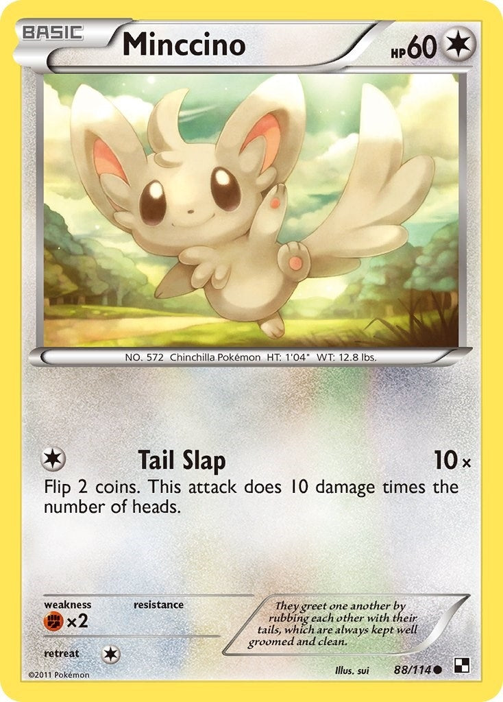 Image for Minccino (88/114) (Black and White) (BLW) - Pokemon