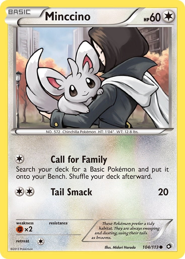 Image for Minccino (104/113) (Legendary Treasures) (LTR) - Pokemon