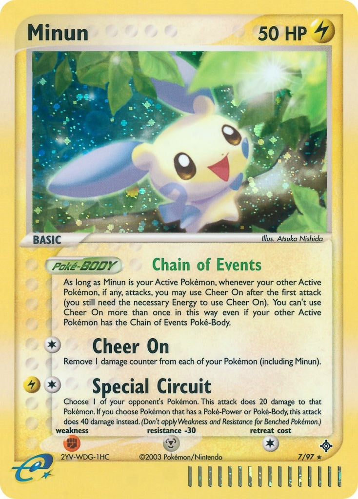 Image for Minun (7/97) (EX Dragon) (DR) - Pokemon